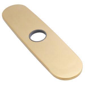Speakman 8" Metal Construction Brushed Bronze Faucet Deck Plate