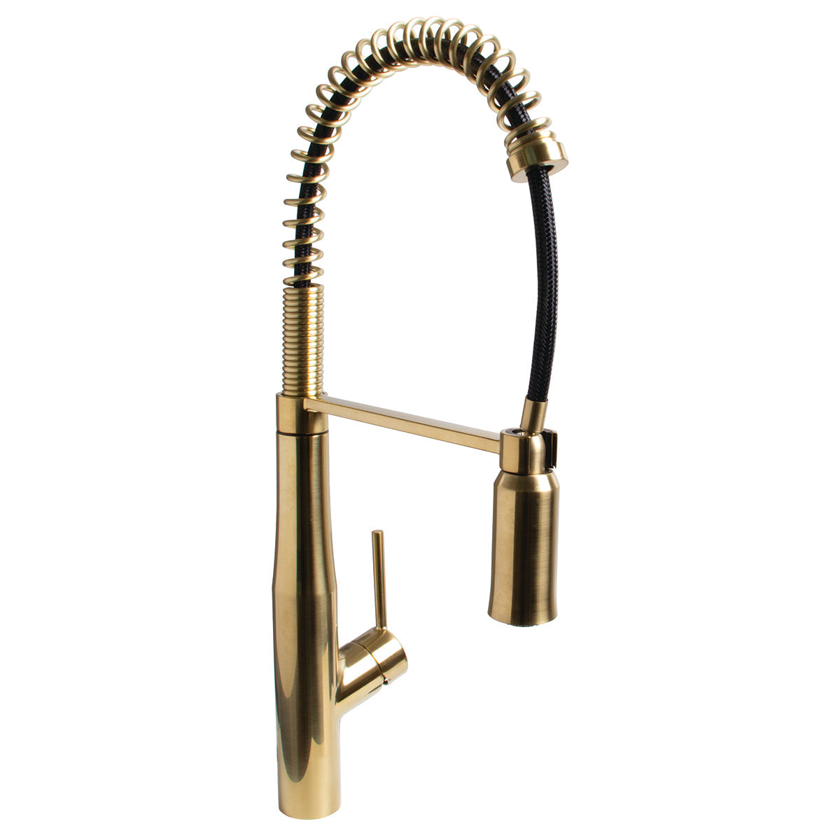 Speakman Neo 1.8 GPM 3-Function Spring Pull Down Sprayer Brushed Bronze Faucet