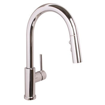 Speakman Neo 1.8 GPM Two-Function Pull Down Sprayer With Side Lever Handle Polished Chrome Faucet