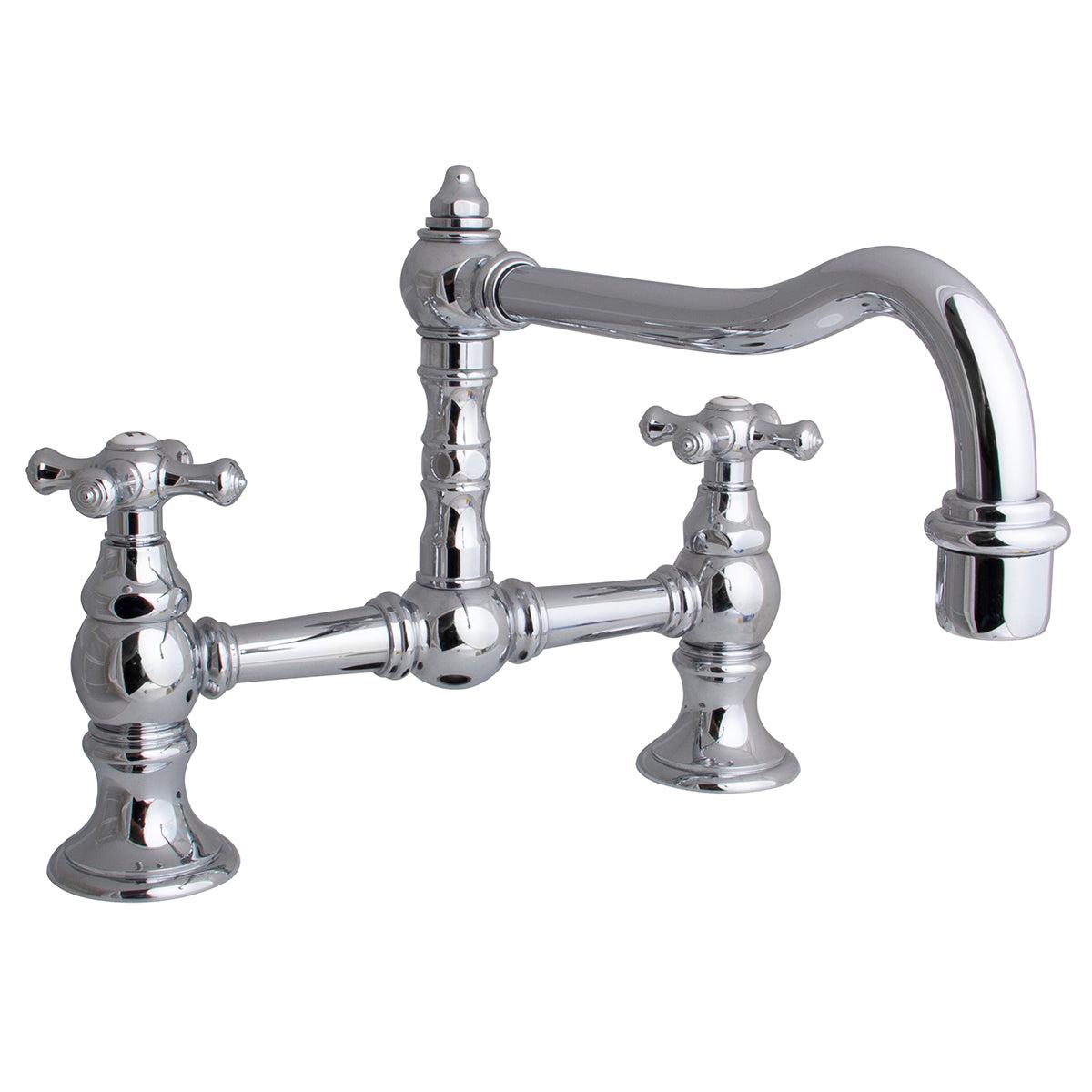 Speakman Proper 1.8 GPM High Rise Cross Handle Polished Chrome Faucet