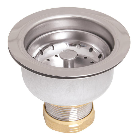 Speakman Round Deep Dish Posi-Lock Assembly Stainless Steel Basket Strainer