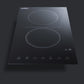 Summit Appliance 12" 115V Black Glass Finish 2-Burner Radiant Cooktop with Digital Touch Control