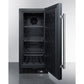 Summit Appliance 15" Black Finish Built-In All-Freezer
