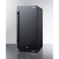 Summit Appliance 15" Black Finish Built-In All-Freezer
