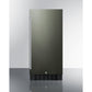 Summit Appliance 15" Black Stainless Steel Finish Built-In All-Refrigerator