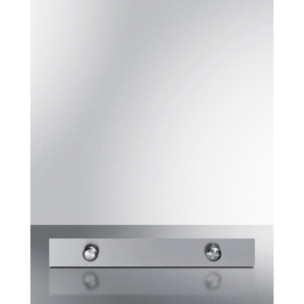 Summit Appliance 15" Stainless Steel Slide-Out Storage Drawer for Shallow Depth Refrigerators