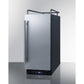 Summit Appliance 15" Stainless Steel/Black Finish Built-In Kegerator without Tap Kit