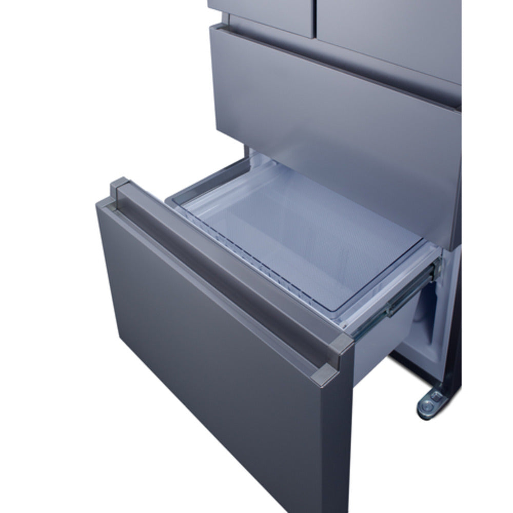 Summit Appliance 15 cu.ft. Stainless Steel Finish French Door Refrigerator-Freezer