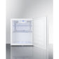 Summit Appliance 17" White Finish Compact Allergy-Free All-Refrigerator