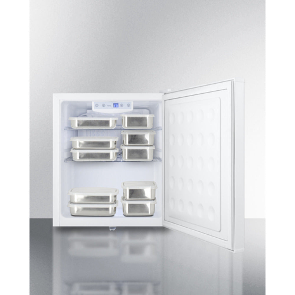 Summit Appliance 17" White Finish Compact Allergy-Free All-Refrigerator