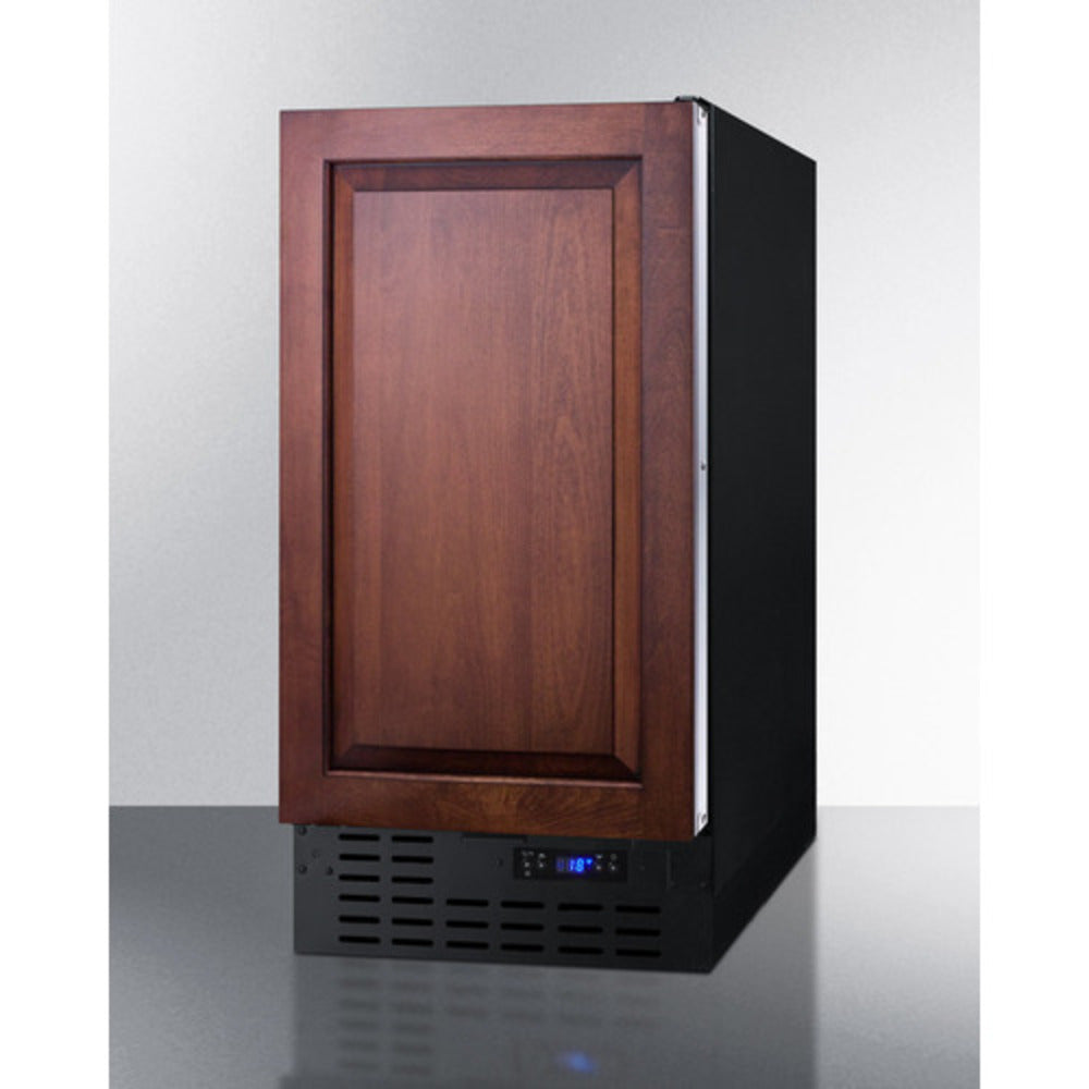 Summit Appliance 18" Panel-Ready/Black Finish Built-In All-Freezer - ADA Compliant