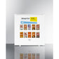 Summit Appliance 19" White Finish Allergy-Free All-Refrigerator