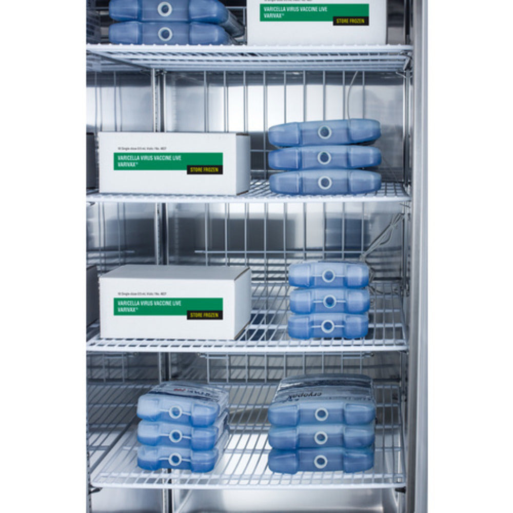 Summit Appliance 23 cu.ft. Stainless Steel Upright Pharmacy Freezer