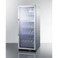 Summit Appliance 24" 11 cu.ft. Stainless Steel Single Zone Commercial Wine Cellar