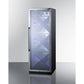 Summit Appliance 24" 13 cu.ft. Black Finish Single Zone Commercial Wine Cellar with Diamond Style Racks