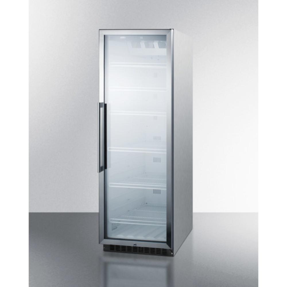 Summit Appliance 24" 13 cu.ft. Stainless Steel Beverage Center