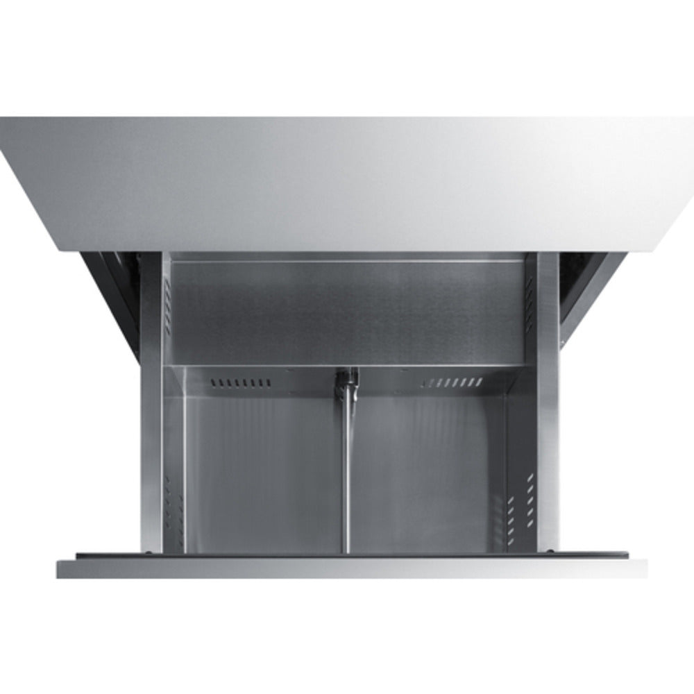 Summit Appliance 24" 3 cu.ft. Panel-Ready & Stainless Steel Cabinet Finish 2-Drawer All-Freezer