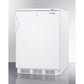 Summit Appliance 24" 3 cu.ft. White Finish All-Freezer - NSF-7 Standards