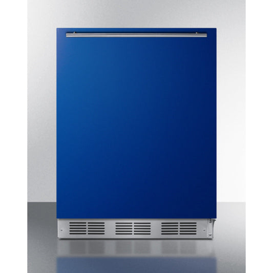 Summit Appliance 24" Blue/White Finish All-Refrigerator