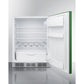 Summit Appliance 24" Green/White Finish All-Refrigerator - ADA Compliant