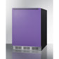 Summit Appliance 24" Purple/Black Finish All-Refrigerator - ADA Compliant