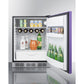 Summit Appliance 24" Purple/Black Finish All-Refrigerator - ADA Compliant