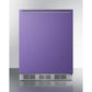 Summit Appliance 24" Purple/Black Finish All-Refrigerator - ADA Compliant