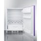 Summit Appliance 24" Purple/White Finish All-Refrigerator - ADA Compliant