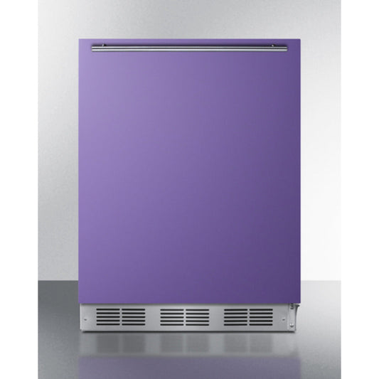 Summit Appliance 24" Purple/White Finish All-Refrigerator - ADA Compliant