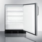 Summit Appliance 24" Stainless Steel Outdoor All-Refrigerator with Towel Bar Handle - ADA Compliant