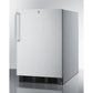 Summit Appliance 24" Stainless Steel Outdoor All-Refrigerator with Towel Bar Handle - ADA Compliant