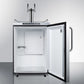 Summit Appliance 24" Stainless Steel Outdoor Dual Tap Kegerator with Towel Bar Handle