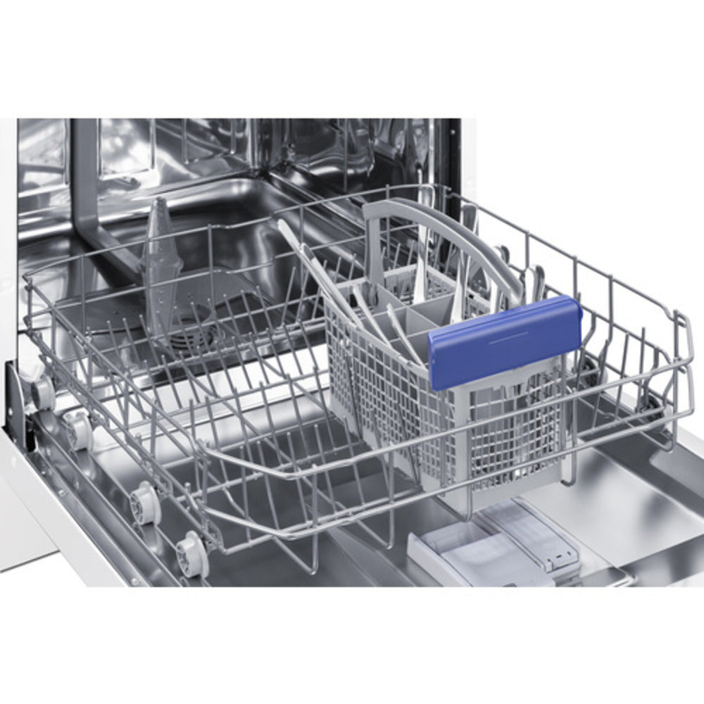 Summit Appliance 24" White Finish Built-In Dishwasher - ADA Compliant