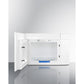 Summit Appliance 24" White Finish Over-the-Range Microwave