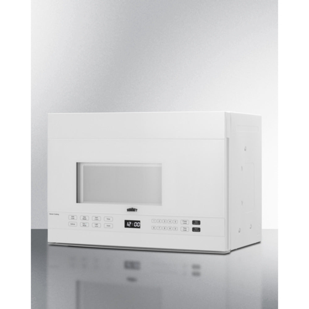 Summit Appliance 24" White Finish Over-the-Range Microwave