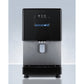 Summit Appliance 25" Black/Stainless Steel Finish Ice and Water Dispenser with Filter Kit