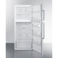Summit Appliance 28" White Finish Top Mount Refrigerator-Freezer