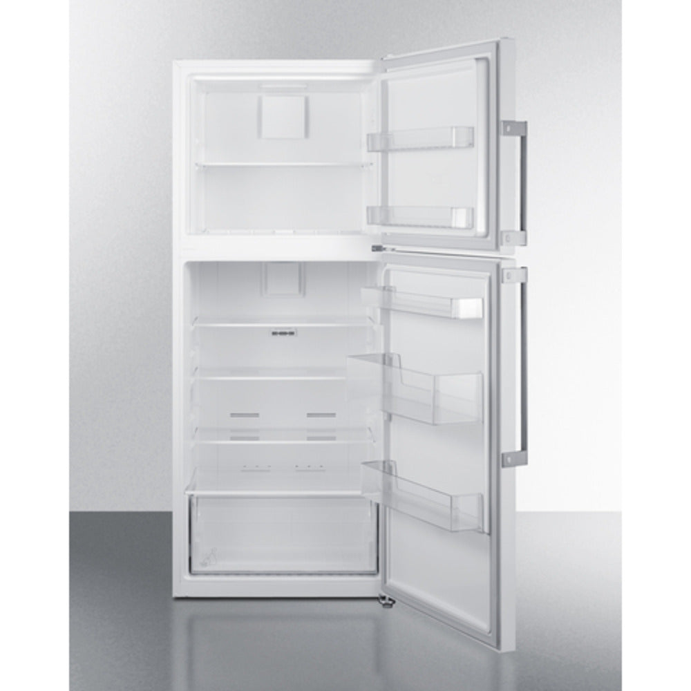 Summit Appliance 28" White Finish Top Mount Refrigerator-Freezer