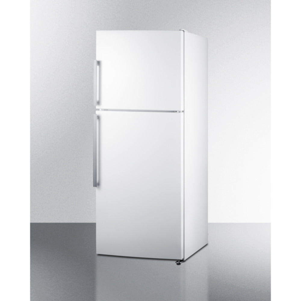 Summit Appliance 28" White Finish Top Mount Refrigerator-Freezer