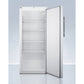 Summit Appliance 30" 18 cu.ft. White Finish Upright Manual Defrost Freezer