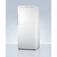 Summit Appliance 30" 18 cu.ft. White Finish Upright Manual Defrost Freezer