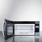 Summit Appliance 30" Stainless Steel/Black Finish Over-the-Range Microwave