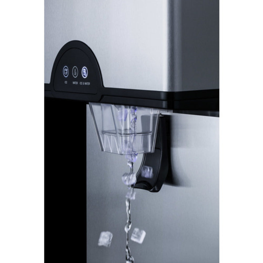 Summit Appliance 31" Stainless Steel Ice and Water Dispenser with Filter Kit