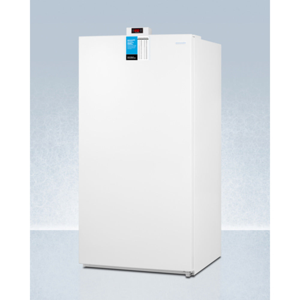 Summit Appliance 33" 17 cu.ft. White Finish Upright All-Freezer