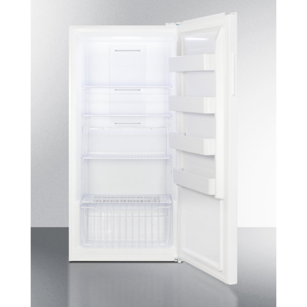 Summit Appliance 33" 21 cu.ft. White Finish Convertible All-Freezer-Refrigerator