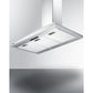 Summit Appliance 36" Stainless Steel Wall-Mounted Range Hood