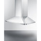 Summit Appliance 36" Stainless Steel Wall-Mounted Range Hood with Touch Control