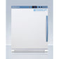 Summit Appliance 4 cu.ft. White Finish Vaccine Freezer with Left Door Handle