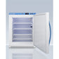 Summit Appliance 4 cu.ft. White Finish Vaccine Freezer with NIST Calibrated Data Logger