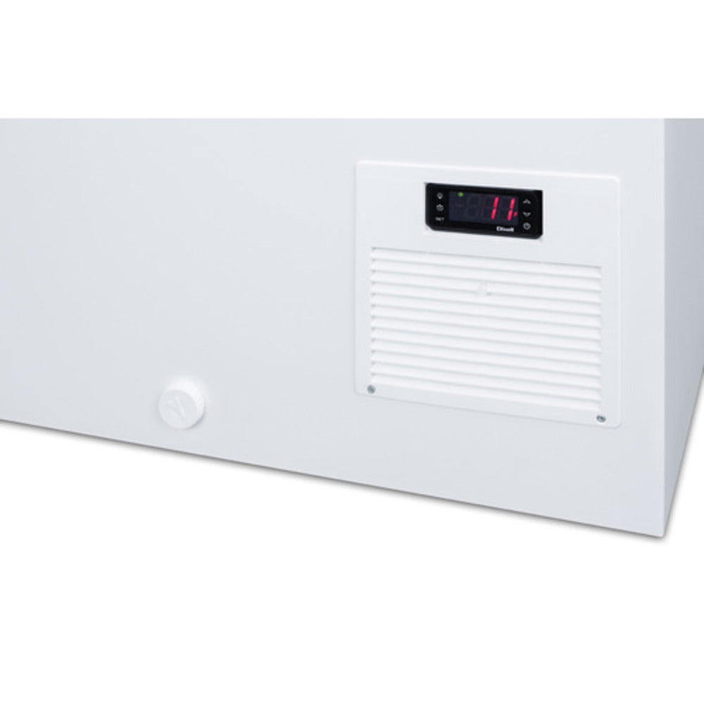 Summit Appliance 43" 12 cu.ft. White Finish Chest Freezer